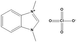 Molecular Structure of 7195-98-4 (1H-Benzimidazolium, 1,3-dimethyl-, perchlorate)